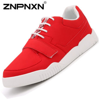 ZNPNXN Men's Breathable Casual Shoes Sport Running Shoes (Red)  