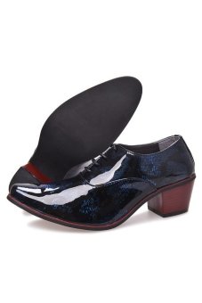 Znpnxn Synthethic leather Men Formal Shoes Party Derby & Oxfords (Blue) - Intl  