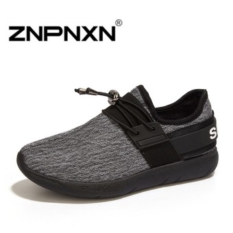 ZNPNXN Woman Fashion Sports Casual Shoes Running Shoes (Black)  