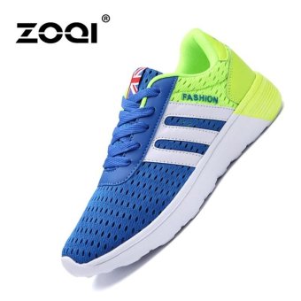 ZOQI Fashion Sports Shoes Younger Couple Shoes Men's And Women's Sneaker (blue) - intl  