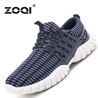 ZOQI man's fashion Sneakers net breathable popular elements shoes(Blue) - intl  