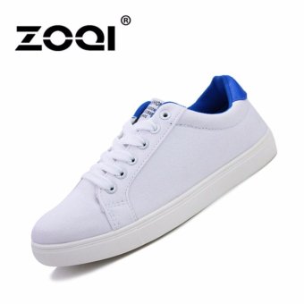 ZOQI man's fashion Sneakers school younger casual canvas shoes(Blue) - intl  