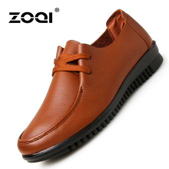 ZOQI Summer Woman's Fashion Mocassins Loafers Casual Breathable Comfortable Shoes (Orange) - intl  