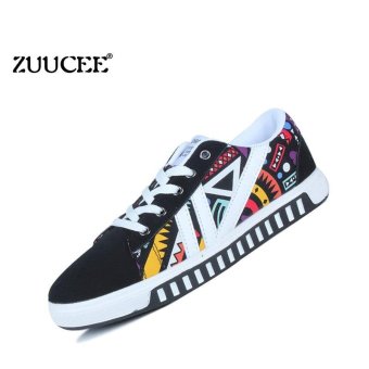ZUUCEE Men's shoes tide shoes sports shoes black green casual shoes shoes running wild men's shoes (red) - intl  