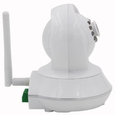 720P Plug & Play/Pan & Tilt IP Camera Wireless Motion Detection Mobile View Network Camera With Night Vision H.264 Baby Monitor Webcam(White) (Intl)