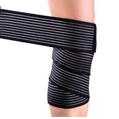 76cm Knee Wrist Ankle Foot Elastic Compression Wrap Sleeve Bandage Brace Support Protection