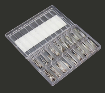 360Pcs Assorted Watch Band Strap Spring Bars Silver Tools Link Pins Practical - intl  