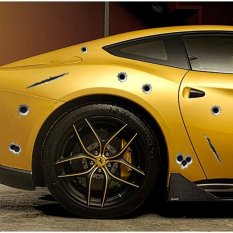 3D Car Styling Fake Bullet Holes Gun Hole Claw Funny Motorcycle/Car Decals Sticker Creative Personality Vinyl Decal Accessories Stickers (Intl)
