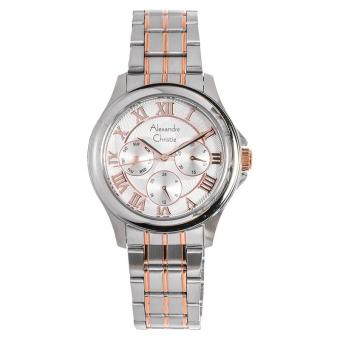 Alexandre Christie ACF-2538-BFBTRSL Wanita Stainless Steel - Silver  