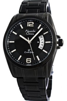 Alexandre Christie - Jam Tangan Wanita - Fullblack - Stainless Steel - AC 8289 LFB  