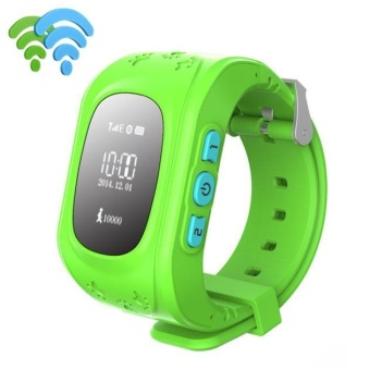 Anti-lost Children Smart Watch GPS Positioning Bluetooth Wrist For Android GN - intl  