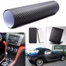 Audew 3D Carbon Fiber Fibre Vinyl Car Sticker Wrap Film Sheet Roll Phone Laptop Decal