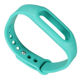 Autoleader MIBand Bluetooth Replacement Wrist Strap Wearable Wrist Band for Xiaomi Bracelet Sky Blue - intl  