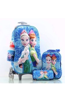 Box Kotak Pensil 3d Timbul Import Hard Cover. BGC Disney Frozen Elsa .