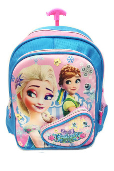 bgc disney frozen fever elsa 3 kantung depan saten import tas troley anak sekolah tk bgc disney frozen fever elsa 3 kantung depan saten import tas troley anak sekolah tk