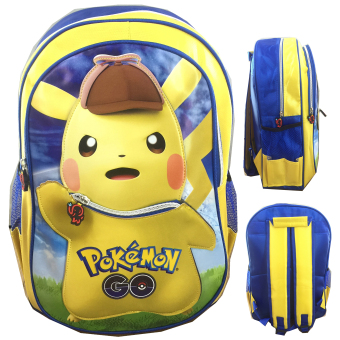 bgc go pikachu topi 3d timbul tas ransel sekolah bgc go pikachu topi 3d timbul tas ransel sekolah