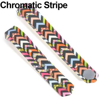 BODHI Sport Silicone Wristband Replacement for Fitbit Alta S (Chromatic Stripe) - intl  