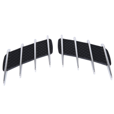 Car Hood Side Flow Vent Fender Air Net Door Decals Auto Sticker DIY
