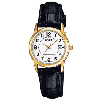casio analog jam tangan wanita cokelat gold genuine leather band ltp v002gl 7budf casio analog jam tangan wanita cokelat gold genuine leather band ltp v002gl 7budf