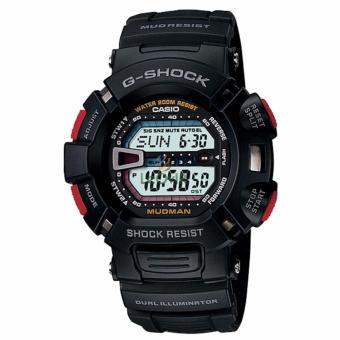 Casio G-Shock G-9000-1V - Jam Tangan pria - Black - Strap Resin - LM  