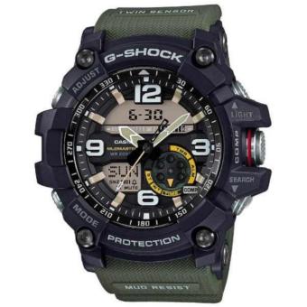 Casio G-Shock GG-1000-1A3 DR Mudmaster Twin Sensor Ana-Digital Men's Watch Green - intl  