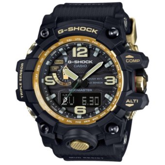 Casio G-Shock GWG-1000GB-1A DR Mudmaster Triple Sensor Men's Watch Black Gold - intl  