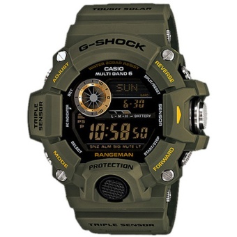 Casio G-shock Master of G Rangeman Watch GW-9400-3 GW9400 GW-9400-3DR(Multicolor) intl  