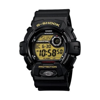 Casio Jam Tangan Pria G-Shock G-8900-1DR - Hitam Gold  