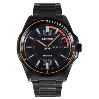 Citizen Eco-Drive Men's AW0038-53E Drive from Citizen HTM Analog Display Black Watch - intl  