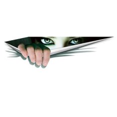 Cocotina 1 x Novelty Car Exterior Funny 3D Monster Peeking Bumper Window Vinyl Sticker Decal