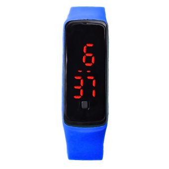 Cocotina Unisex Ultra Thin Digital LED Wrist Watches - Dark Blue  