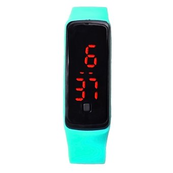 Cocotina Unisex Ultra Thin Digital LED Wrist Watches – Green  