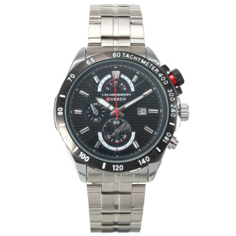 CURREN 8148 Men's Stainless Steel Quartz Wrist Watch  