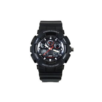 DHS SKMEI Multifunctional Dual Display Sport Watch (Black)  
