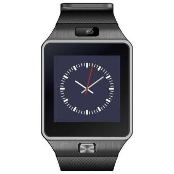 DZ09 Smartwatch WatchPhone GSM for Android - Black  