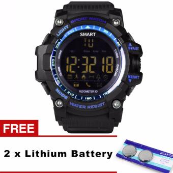 EX16 Xwatch Bluetooth Smart Watch Professional Waterproof IP67 Podometer Health Fitness Tracker Sports Smartwatch for Phone - intl  