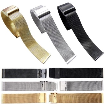 Fashion Milanese Stainless Steel Wrist Watch Band Strap 18mm/ 22mm/ 24mm - intl  