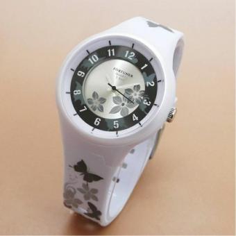 Fortuner FR-J846 - Jam Tangan Sporty Wanita - Analog Mode - Full Rubber  