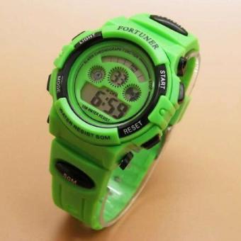 Fortuner - FR1600NY25 - Jam Tangan Wanita - Karet - ( Hijau )  