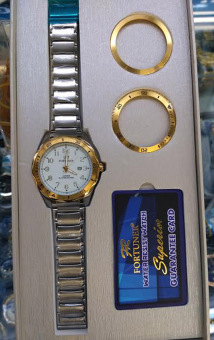Fortuner Superior FR-987YUH6 Set+Ring Original Jam Tangan Wanita  
