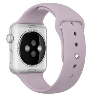 GAKTAI Replacement Sport Silicone Bracelet Band Strap For Apple Watch iwatch 38MM - Purple - intl  