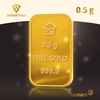 Gold Antam Emas Logam Mulia 0,5 Gram