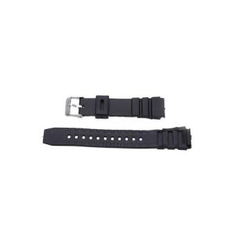 HDL Generic Womens Mens Wristwatch Watch Band Strap Buckle SiliconeBlack 20mm - Intl  
