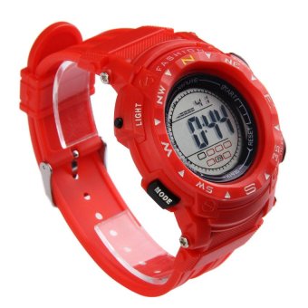 HKS Mens Sports Wristwatch Swim Dive Waterproof Outdoor Digital Watches Red  