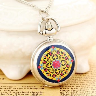 hooful Pocket Watch Women Necklace Small Steampunk Quartz For Ladies Girls Wholesale Dropship - intl  