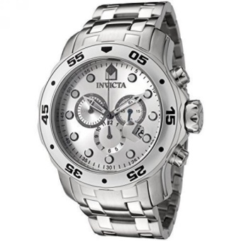 Invicta Mens 0071 Pro Diver Collection Chronograph Stainless Steel Watch - intl  