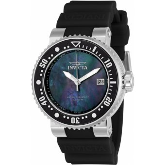 INVICTA Pro Diver IN-22671 Men's Silicone Black Dial Watch - intl  