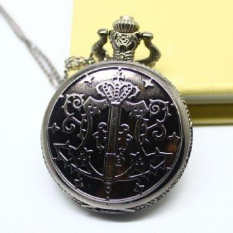 isoopmn Hot sale free shipping for men women quartz bronz vinepocket clock pendant (as pic) - intl  