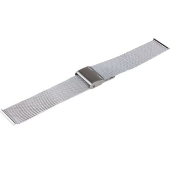 Jala ikan hiu Milan stainless steel perhiasan Band tali pengikat adaptor untuk Apple Watch Baru 38 mm  