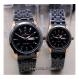 Jam Tangan Couple Swiss Army SA8899 Stainless Hitam List Rosegold  